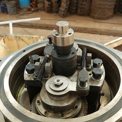 220V 22 kw 가금 사료 목화 줄기 팰릿기 공장 고안정성