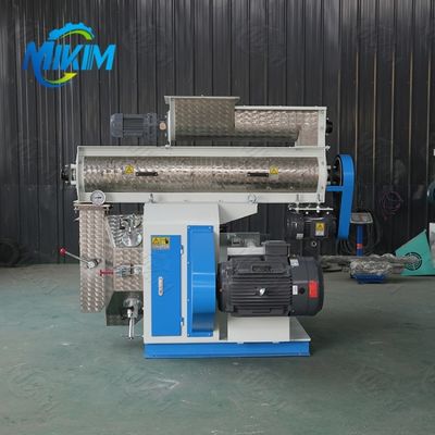 힘 저축 물고기 사료 펠릿 기계 닭 모이 펠릿 기계 350-450kg/H