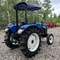 적재기와 100 Hp 농업 농업용 트랙터 4x4