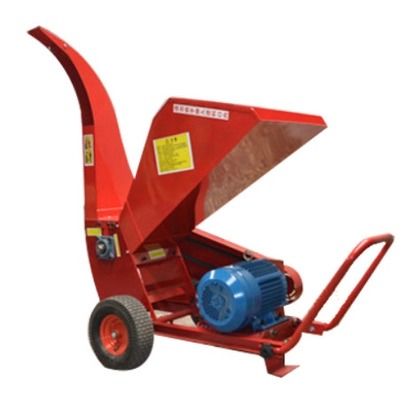 220 입방 센티미터 7.5HP 작은 나뭇 가지 문서 분쇄기 기계 4 타격 자동 피드