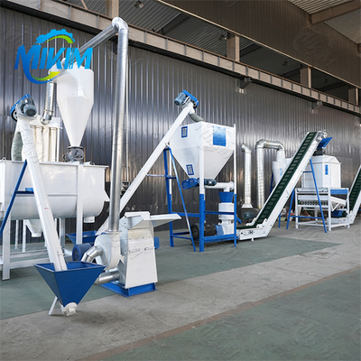 200-1000kg/h 가금류 사료 생산 라인
