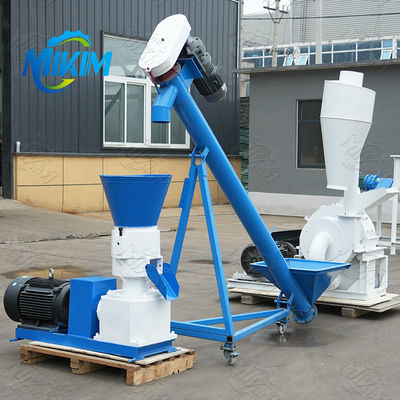 ISO 생물자원 나무는 기계 22KW 400kg/ Ｈ를 펠렛으로 만듭니다