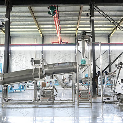 마른 고양이 및 개 애완견 압출 사료의 자동 생산 라인