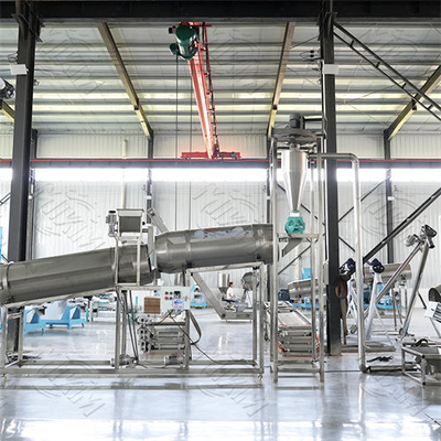 마른 고양이 및 개 애완견 압출 사료의 자동 생산 라인