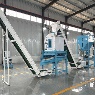 시간당 10 톤 고효율 가축 가축 양 닭고기 사료 펠렛 생산 라인