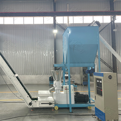 대규모 농장, 사료 펠릿 생산 라인, 조작이 쉬운, 소와 양 사료 생산 라인