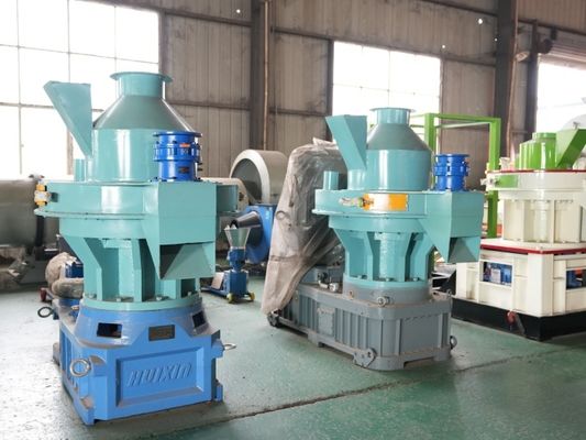 자동화된 톱밥 팰릿기 11 kw 가금 비료 팰릿기