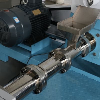 400kg/ Ｈ ODM 플로팅 피쉬 공급 팰릿기 생산 라인 90 밀리미터 단일 스크류