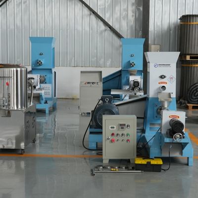 40-2000kg Per Hour Pet Fish Food Production Line Processing Machines Lm40 Floating Fish Feed Expanded Pellet Making Extruder Machine