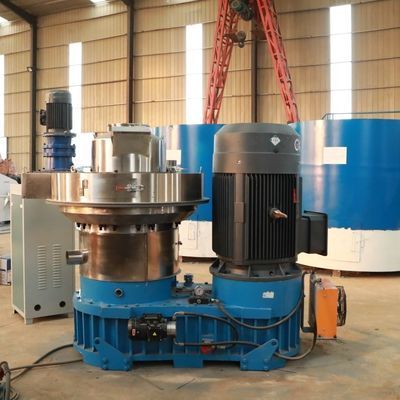 CE 생물자원 가문비나무 펠릿 밀 라인 나무는 기계 800-1000kg/h를 펠렛으로 만듭니다