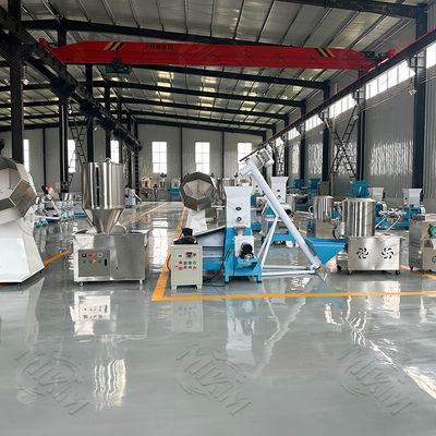 40-2000kg Per Hour Pet Fish Food Production Line Processing Machines Lm40 Floating Fish Feed Expanded Pellet Making Extruder Machine