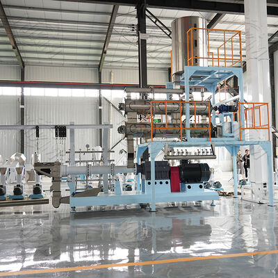 DGP85 Wet Type dog food extruder machine Wet-type Twin screw floating fish feed pellet extruder machine for Farm Use
