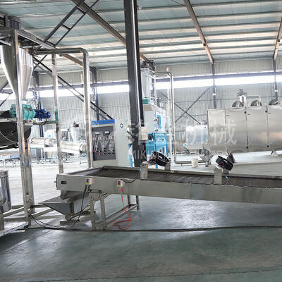 틸라피아용 2톤 1mm 애완동물 사료 제조기 부상성 트윈 스크류 개 사료 압출기