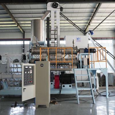 새와 새 먹이를 위한 새와 개 먹이를 위한 새와 고양이를 위한 새 쌍 나사 스테인리스 스틸 먹이를 extruder 기계 250-6000KG/H 용량