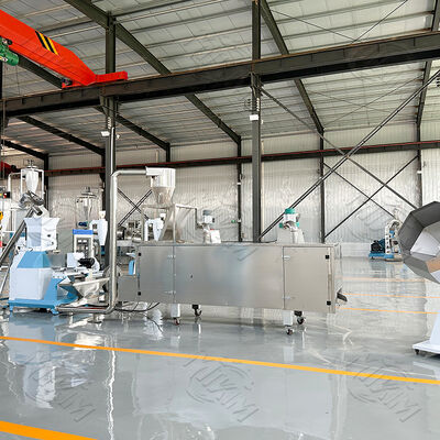 건습식 펫푸드 자동 단일 스크류 새우 사료 압출기