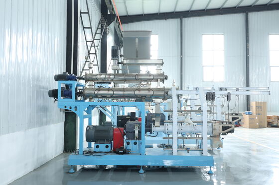 DGP85 습기형 개식 extruder 기계 습기형 쌍 나사형 떠있는 생선 먹이 펠렛 extruder 기계 농장 사용