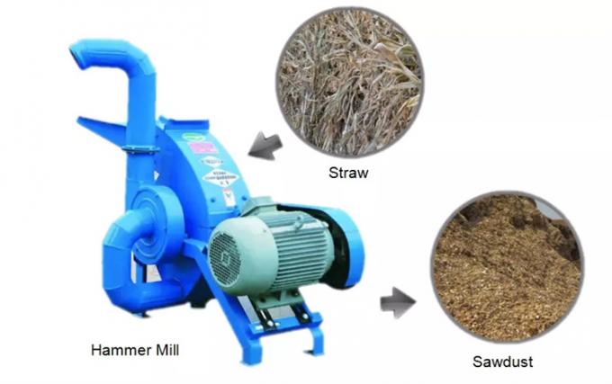 곡물 분쇄를 위한 동물 사료 분쇄기 사료 해머밀 축우 식량 공급 그라인더 기계 곡물 해머밀 기계
