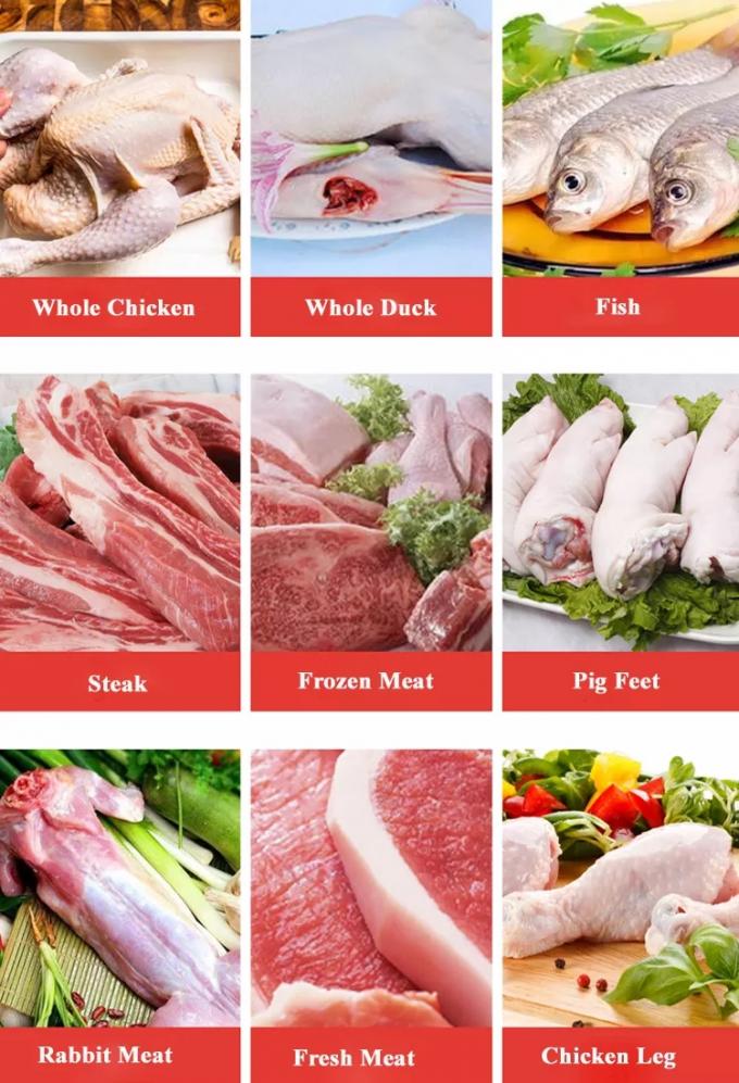 상업적 냉동육 주사위 고기 가공기를 위한 닭고기 쇠고기 돼지 큐브 커터