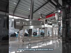 떠있는 생선 먹이 펠렛 기계