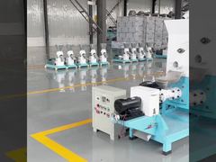 부유성 어분 압출기 기계 라인 물고기 사료 펠릿 생산 설비